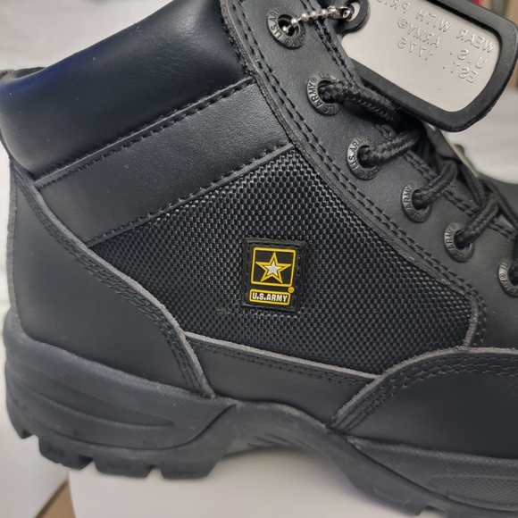 U.S. Army Official Licensed Product Black Tactical/Uniform/Work Boots Size 10 - Picture 12 of 16